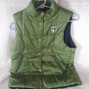 American Eagle Outfitters green puffy vest
